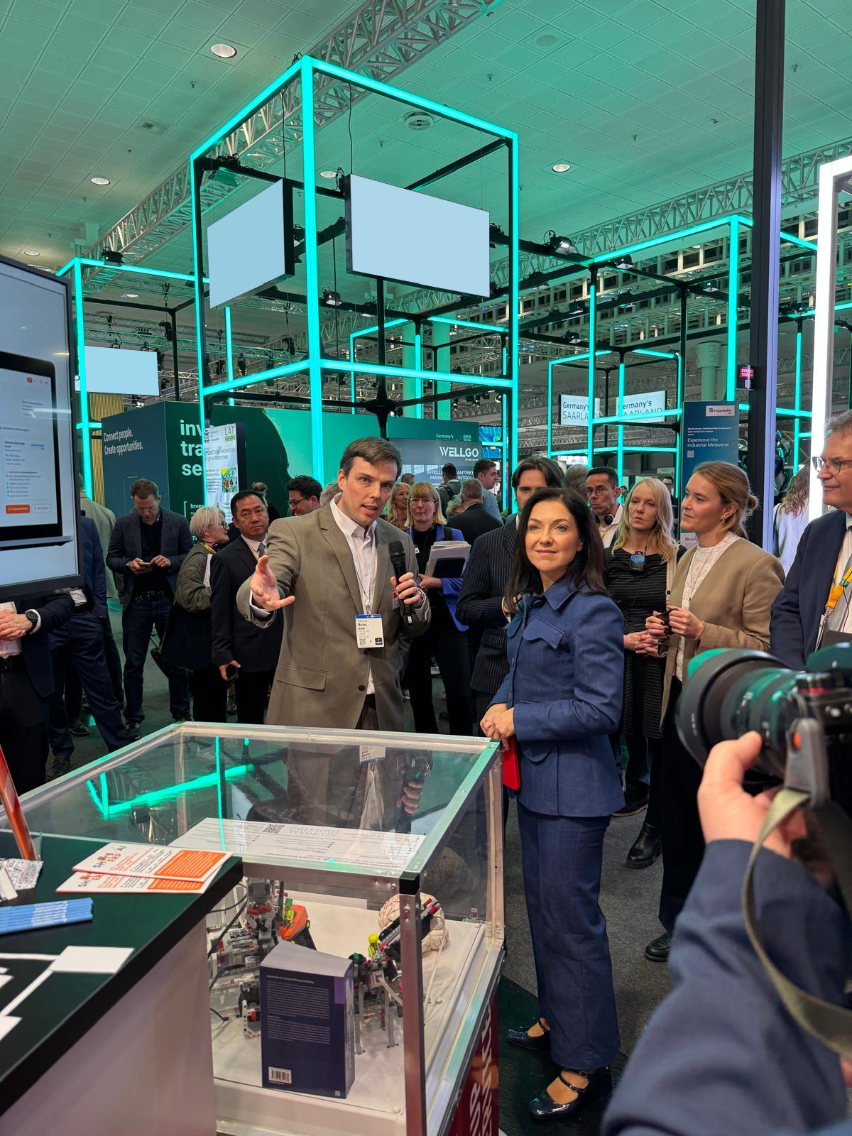 Visit of German Federal Minister for Economic Affairs Katharina Reiche